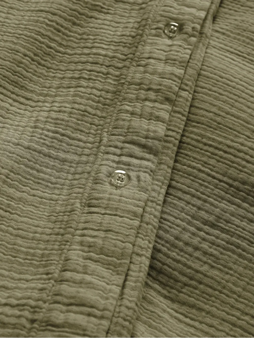 QUINCE Organic Cotton Gauze Duvet Cover Set King/Cal King Olive 8546